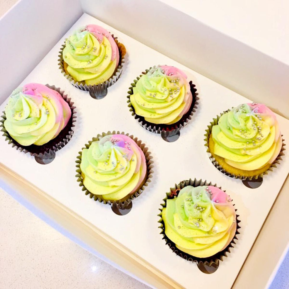 Bright Neon Cupcakes by Black Velvet Sydney