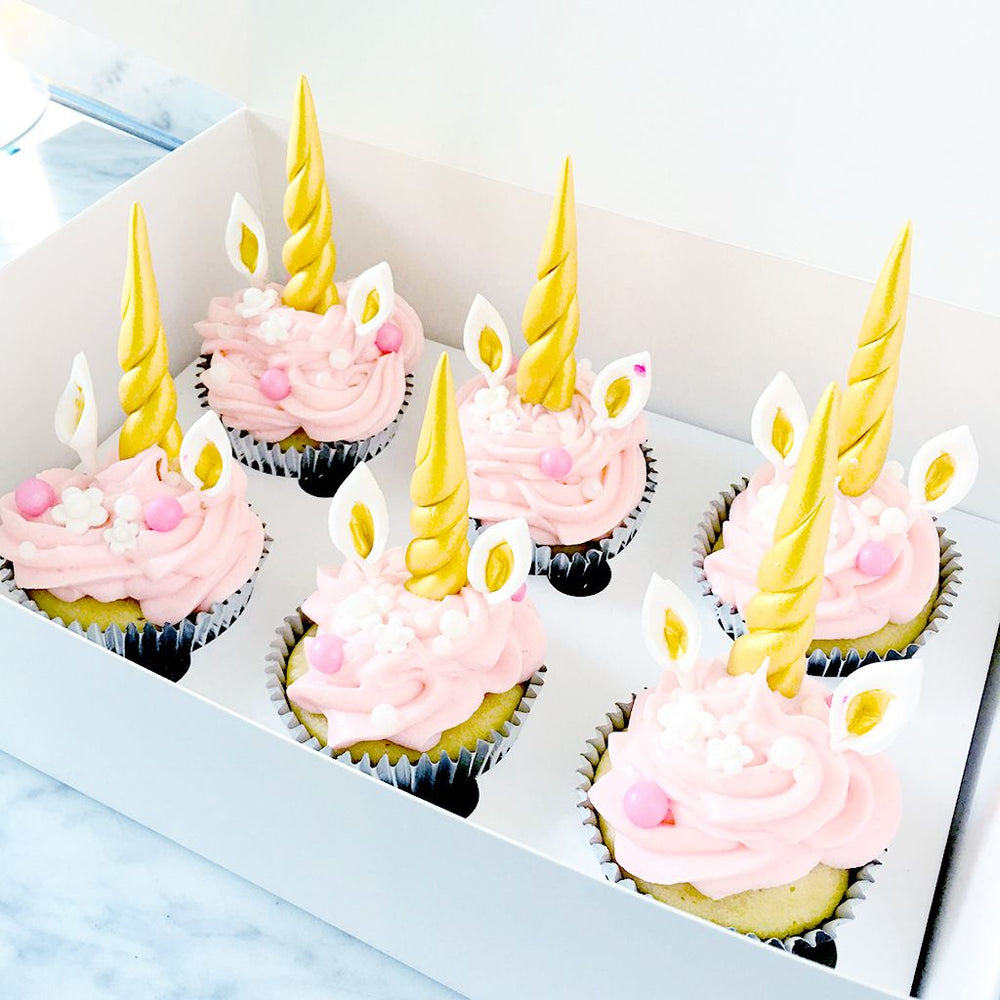 Unicorn Cupcakes by Black Velvet Sydney