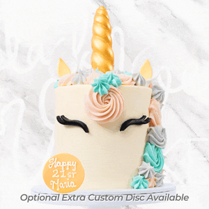 LOW GLUTEN Dreamy Unicorn Cake-BVSydney