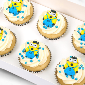 Despicable Me Minion Cupcakes (6)-BVSydneyCupcakes