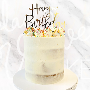 Happy Birthday Sprinkles Cake