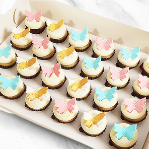 Magical Butterflies Mini Cupcakes (24)-BVSydneyCupcakes