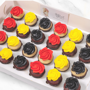 NAIDOC Colours Mini Cupcakes (24)-BVSydneyCupcakes