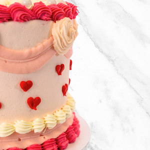 Pink Vintage Love Cake-BVSydney