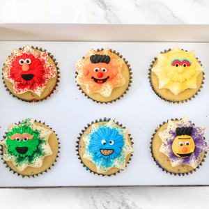 Sesame Street Cupcakes (6)-BVSydneyCupcakes
