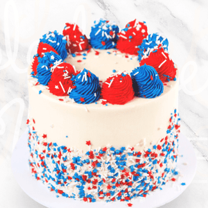Blue and Red Aussie Cake-BVSydney