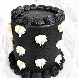 Buttercream Ribbon Vintage in Black Cake Sydney