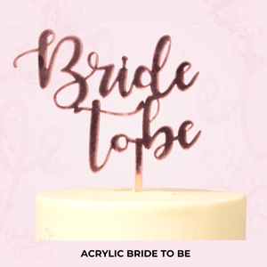 Cake Toppers-Black Velvet Sydney