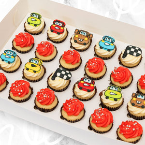 Cars Movie Mini Cupcakes (24) Sydney
