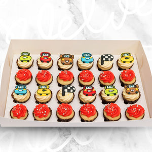 Cars Movie Mini Cupcakes (24) Sydney