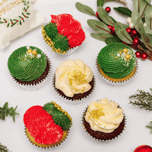 Christmas Luxe Du Jour Cupcakes (6) Sydney
