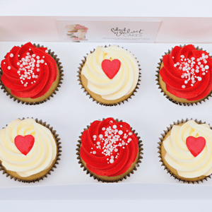 Cupid Hearts Cupcakes (6)-BVSydneyCupcakes