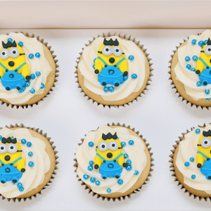 Despicable Me Minion Cupcakes (6)-BVSydneyCupcakes