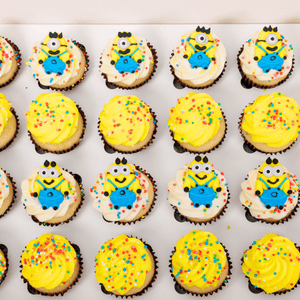 Despicable Me Minion Mini Cupcakes (24)-BVSydney