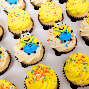 Despicable Me Minion Mini Cupcakes (24)-BVSydney