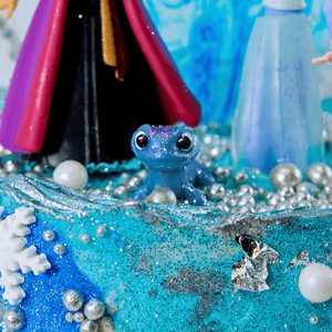 Frozen Characters Cake-BVSydney