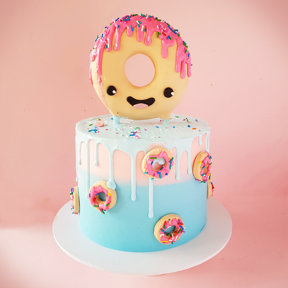 Donut Character Cake