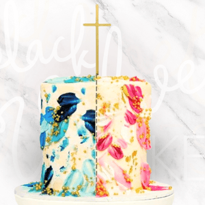 LOW GLUTEN Christening Cross Cake-BVSydney