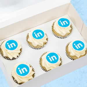 LOW GLUTEN Corporate Logo Cupcakes (12)-BVSydneyCupcakes