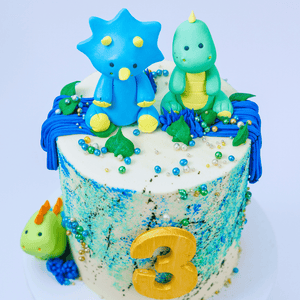 LOW GLUTEN Dinosaur Party Cake Sydney