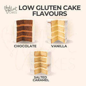 LOW GLUTEN Frozen Characters Cake-BVSydney