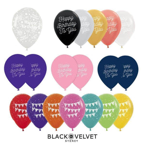 LOW-GLUTEN Happy Birthday Cupcakes Gift Pack (12)-BVSydneyCupcakes