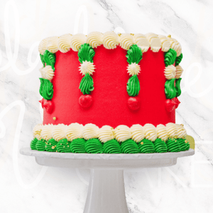 Merry Christmas Vintage Cake-BVSydney