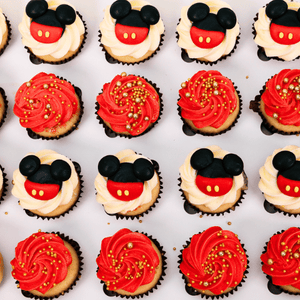 Mickey Mouse Mini Cupcakes (24)-BVSydneyCupcakes