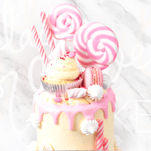 Multi-Tier California Girl Drip Cake-BVSydney
