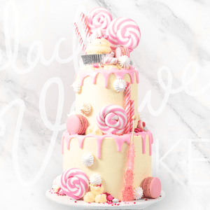 Multi-Tier California Girl Drip Cake-BVSydney