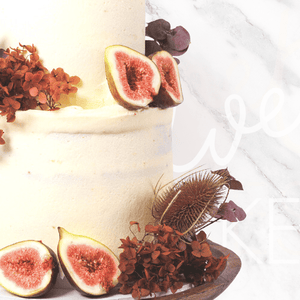Multi Tier Rustic Fig Delight Cake-BVSydney