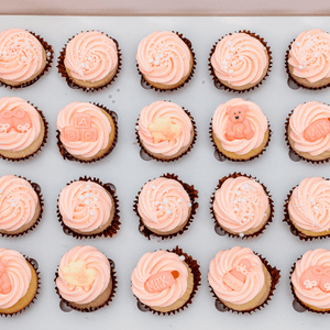 New Baby Shower Gift Mini Cupcakes (24)-BVSydneyCupcakes