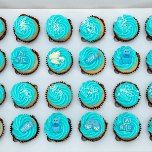 New Baby Shower Gift Mini Cupcakes (24)-BVSydneyCupcakes