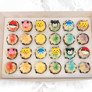 Pokemon Mini Cupcakes (24) Sydney