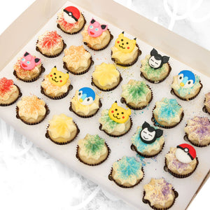 Pokemon Mini Cupcakes (24) Sydney
