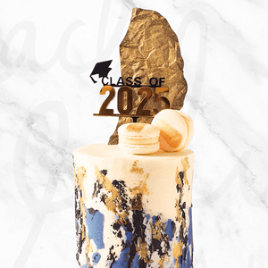 School Colours Graduation Cake Sydney