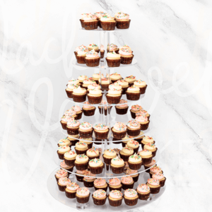 Tier Cupcake Stand Hire (incl $50 Deposit)-Cupcakes