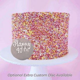 Vegan Sprinkles Cake Sydney