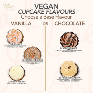 VEGAN Your Choice Cupcake Dozen (12)-BVSydneyCupcakes