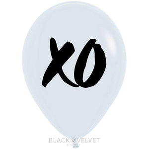 White XO Balloon-Balloons