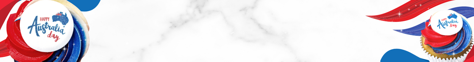 Australia Day Cupcakes and Mini Cupcakes