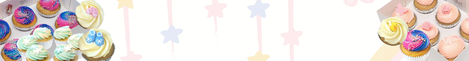 Baby Themed Cupcakes