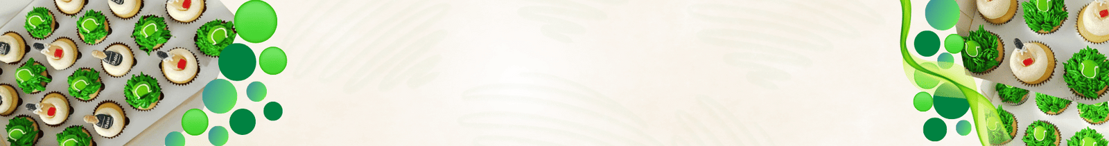 Australian Tennis Cupcakes