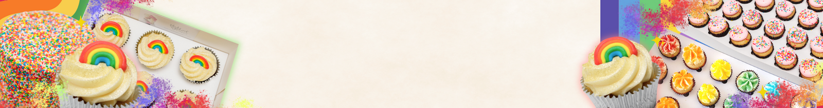 Pride Month Cakes and Cupcakes