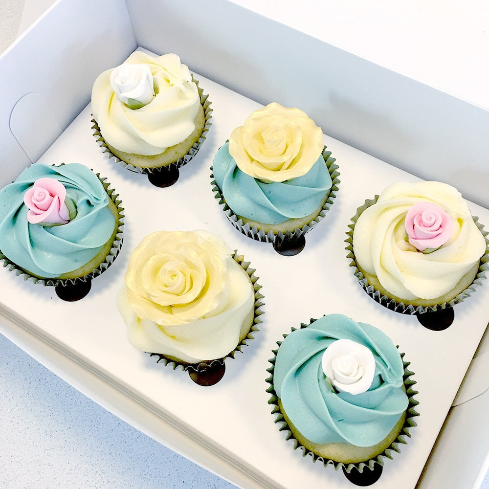 Flower Cupcakes by Black Velvet Sydney