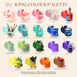 2 x Custom Icing Colours (CUPCAKES) Sydney