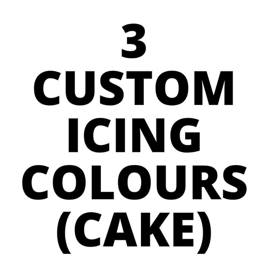 3 x Custom Icing Colours (CAKE)-Black Velvet Sydney