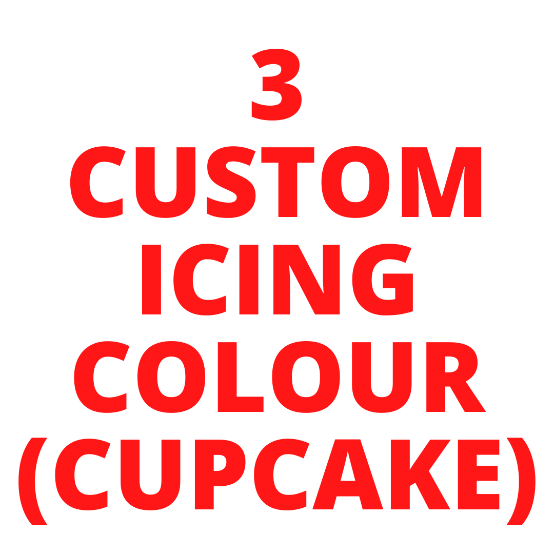 3 x Custom Icing Colours (CUPCAKES) Sydney