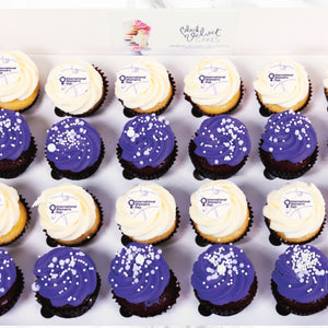 International Women's Day Logo Mini Cupcakes (24)-BVSydneyCupcakes