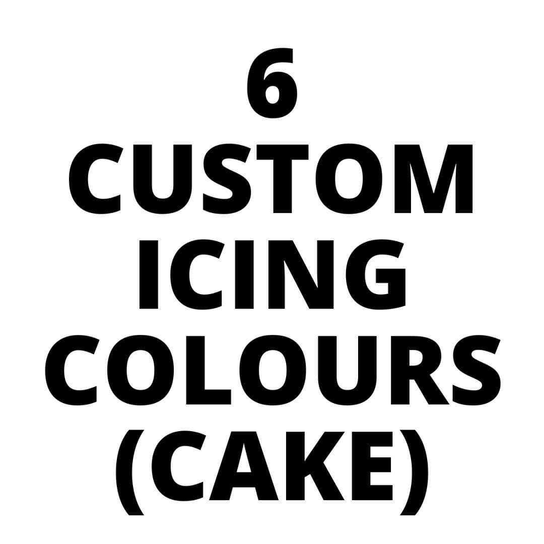 6 x Custom Icing Colours (CAKE) Sydney